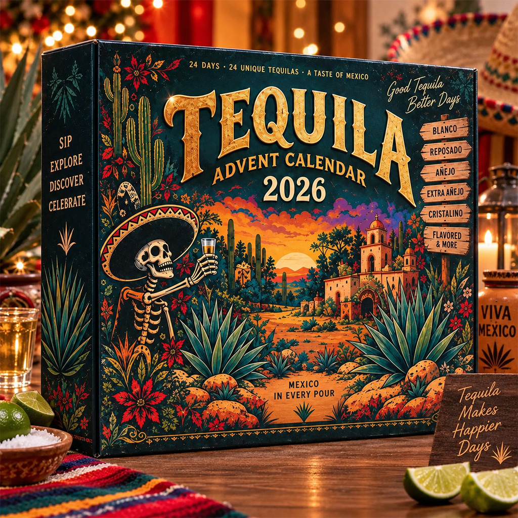Tequila 2026 Advent Calendar for Tequila Fans