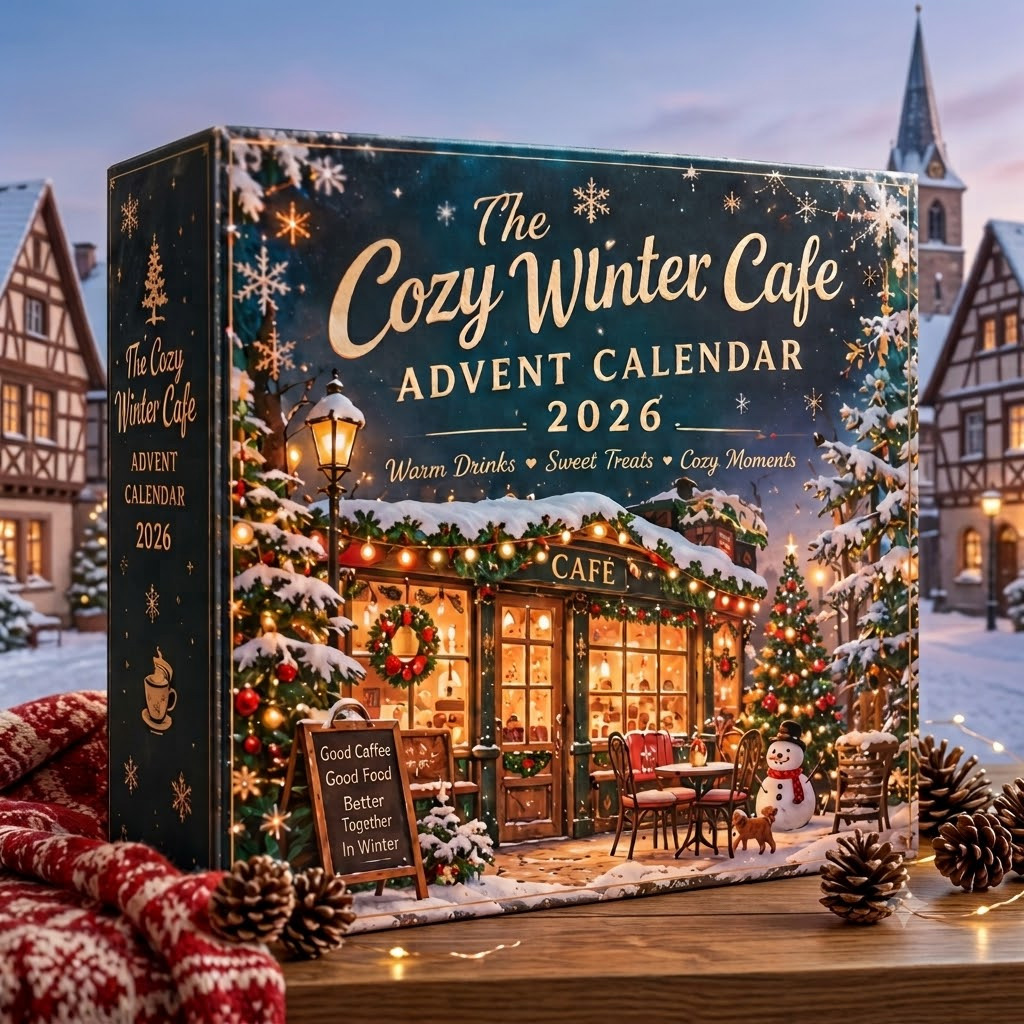 The Cozy Winter Cafe Advent Calendar 2026 for Coffee and Christmas Lovers 2 The Cozy Winter Cafe Advent Calendar 2026 for Coffee and Christmas Lovers