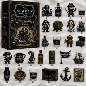 The Kraken Black Spiced Rum Advent Calendar 2026
