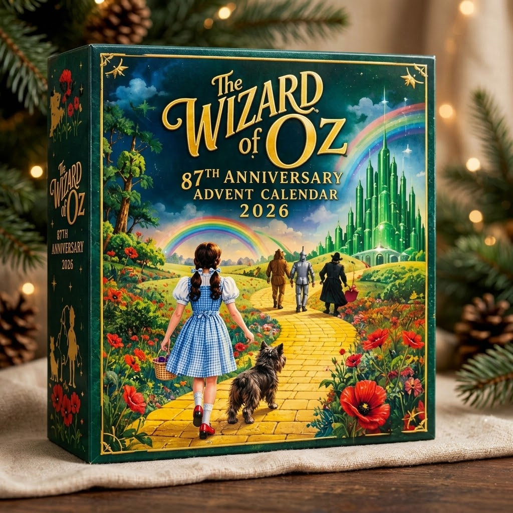 The Wizard Of Oz 87th Anniversary 2026 Advent Calendar 2 The Wizard Of Oz 87th Anniversary 2026 Advent Calendar