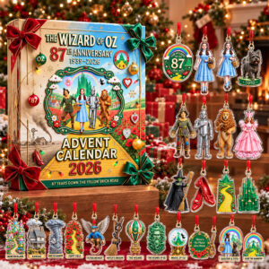 The Wizard Of Oz 87th Anniversary Advent Calendar 2026 for The Wizard Of Oz Fans