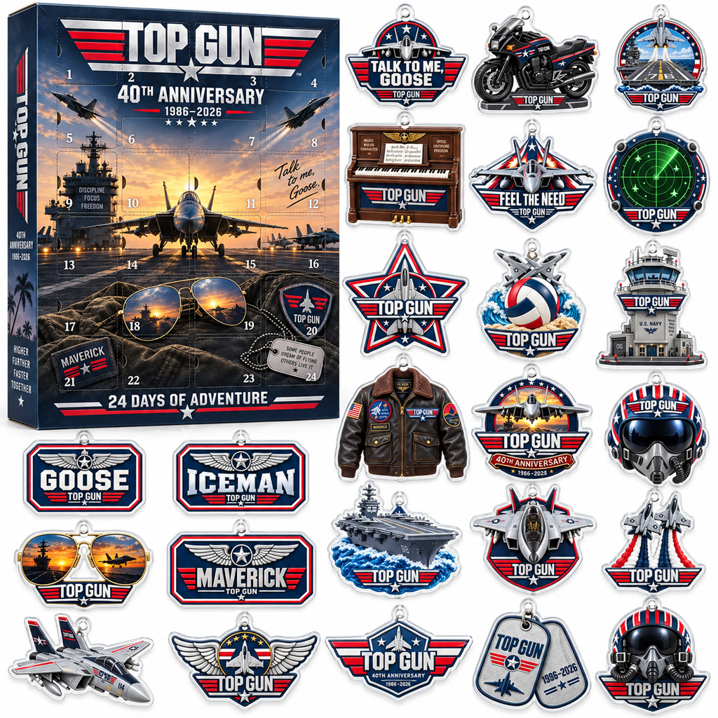 Top Gun 49th Anniversary 1986-2026 Advent Calendar 1 Top Gun 49th Anniversary 1986-2026 Advent Calendar