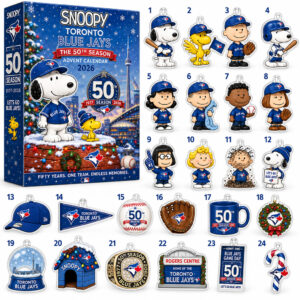 Toronto Blue Jays The 50th Season Advent Calendar 2026