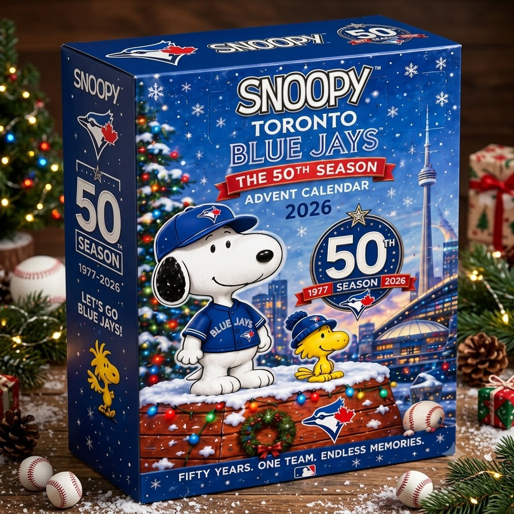 Toronto Blue Jays The 50th Season Advent Calendar 2026 2 Toronto Blue Jays The 50th Season Advent Calendar 2026