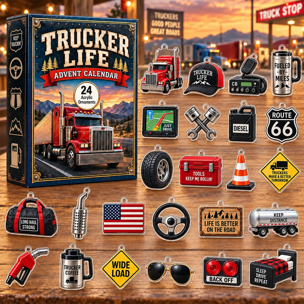 Trucker Life Christmas 2026 Advent Calendar 1 Trucker Life Christmas 2026 Advent Calendar