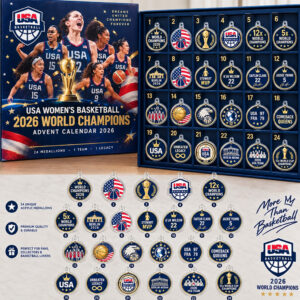 USA Women's Basketball 2026 World Champions Advent Calendar