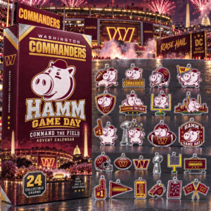 Washington Commanders x Hamm Game Day Advent Calendar 2026 For Football Fans