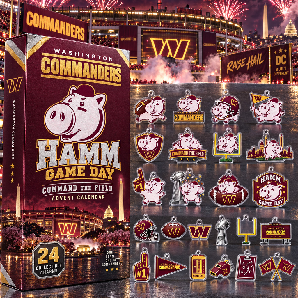 Washington Commanders x Hamm Game Day Advent Calendar 2026 For Football Fans 1 Washington Commanders x Hamm Game Day Advent Calendar 2026 For Football Fans