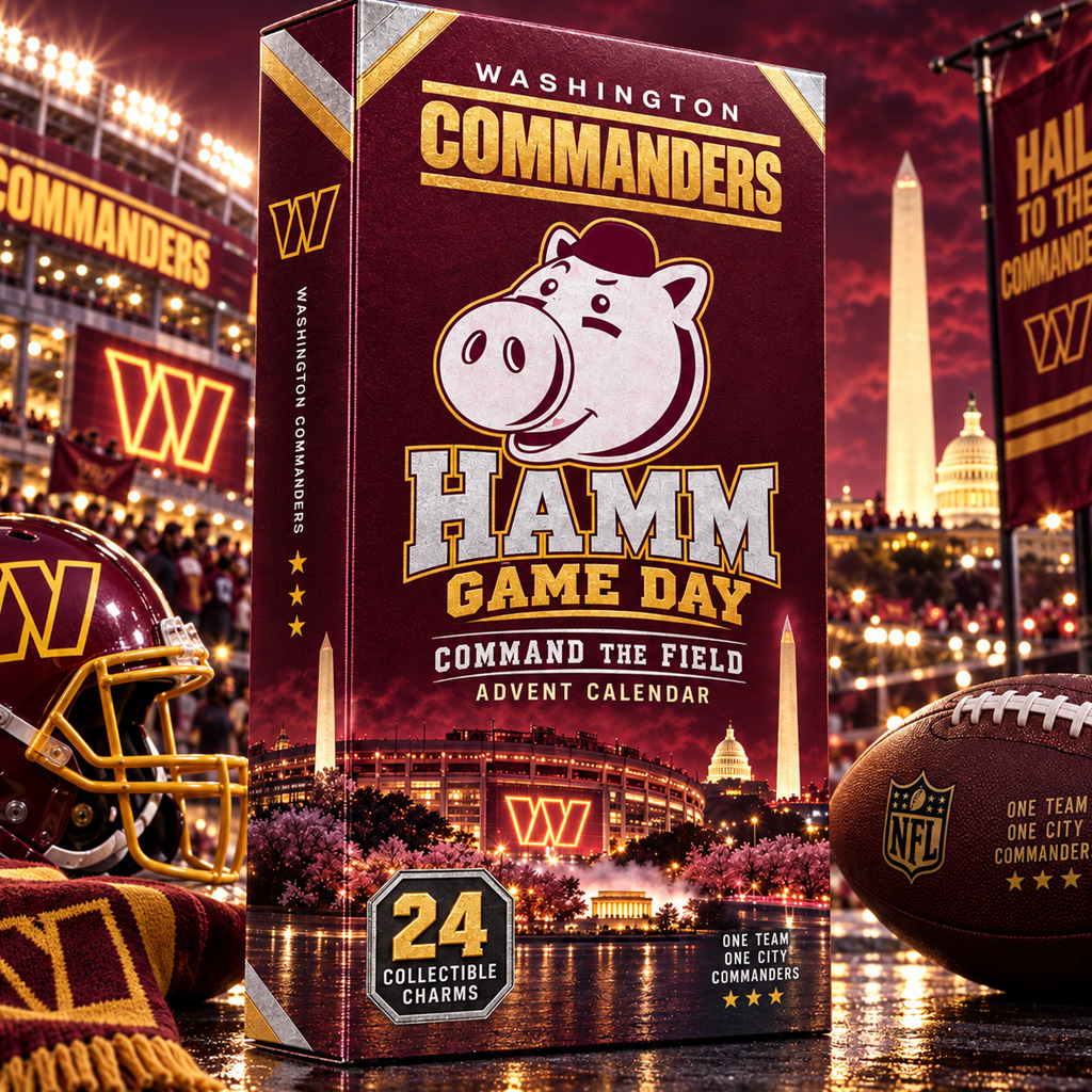 Washington Commanders x Hamm Game Day Advent Calendar 2026 For Football Fans 2 Washington Commanders x Hamm Game Day Advent Calendar 2026 For Football Fans