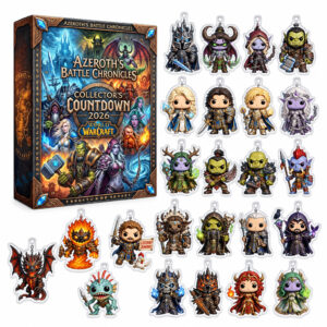 World Of Warcraft Azeroth’s Battle Chronicles 2026 Ornaments Advent Calendar Christmas Countdown