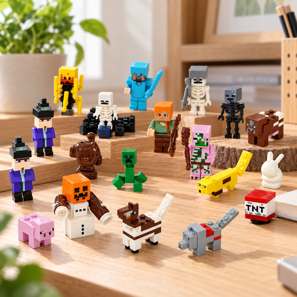 24-Day Pixel Building Block Advent Calendar for Kids – Christmas Countdown Character Figures 2 24-Day Pixel Building Block Advent Calendar for Kids – Christmas Countdown Character Figures
